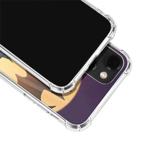 DC Comics Batman Action Pose 90's art iPhone 13 Mini Clear Case