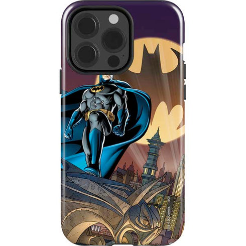 DC Comics Batman Action Pose 90's art iPhone 13 Pro Impact Case