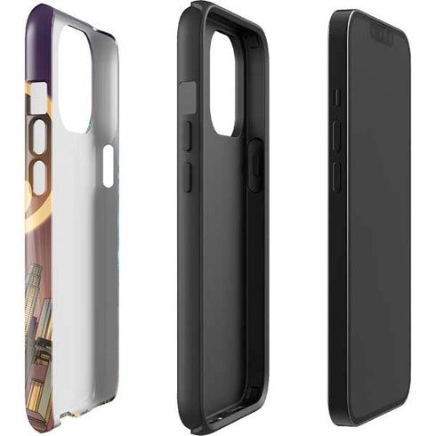DC Comics Batman Action Pose 90's art iPhone 13 Pro Max Impact Case