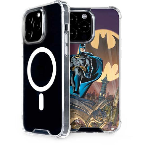 DC Comics Batman Action Pose 90's art iPhone 13 Pro Max MagSafe Case