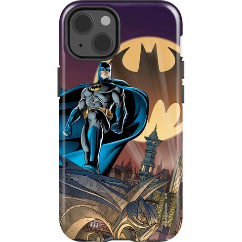 DC Comics Batman in the Sky iPhone 15 Impact Case