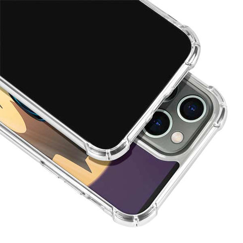 DC Comics Batman in the Sky iPhone 15 Pro Clear Case