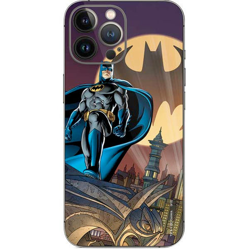 DC Comics Batman Action Pose 90's art iPhone 14 Pro Max Skin