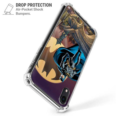 DC Comics Batman in the Sky iPhone XR Clear Case