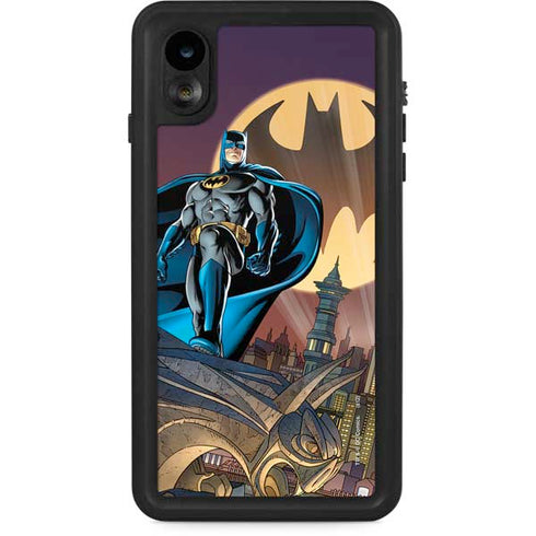 DC Comics Batman Action Pose 90's art iPhone XR Waterproof Case