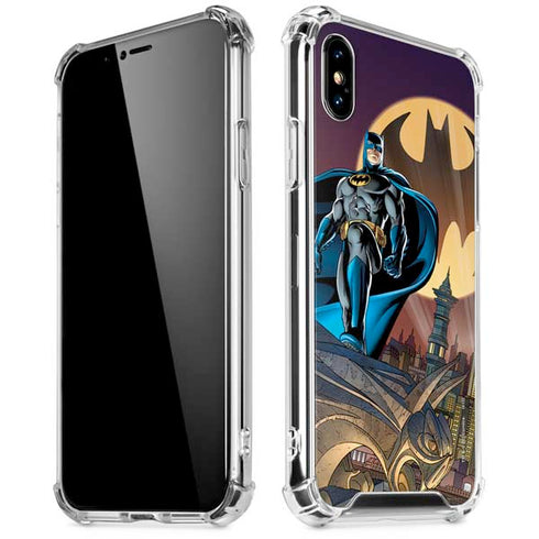 DC Comics Batman in the Sky iPhone XS Max Clear Case