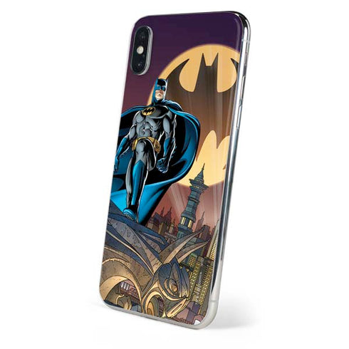 DC Comics Batman Action Pose 90's art iPhone XS Skin