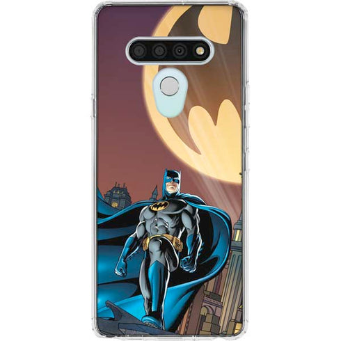 DC Comics Batman in the Sky LG Stylo 6 Clear Case