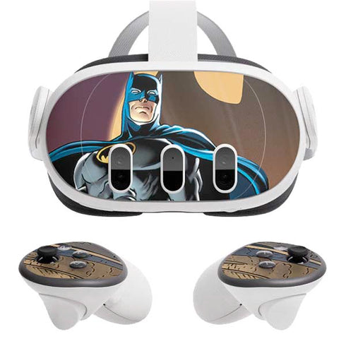 DC Comics Batman in the Sky Meta Quest 3 Skin
