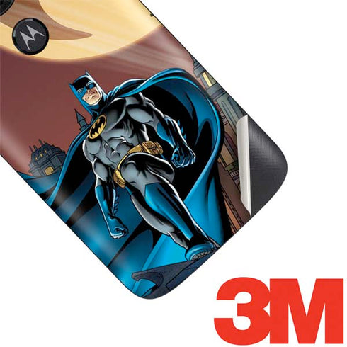 DC Comics Batman Action Pose 90's art Moto E5 Play Skin