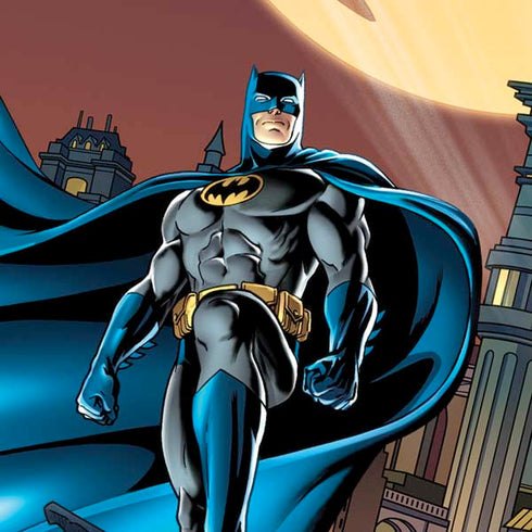 DC Comics Batman Action Pose 90's art Moto E5 Play Skin