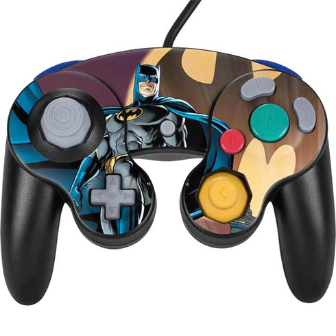 DC Comics Batman Action Pose 90's art Nintendo GameCube Controller Skin