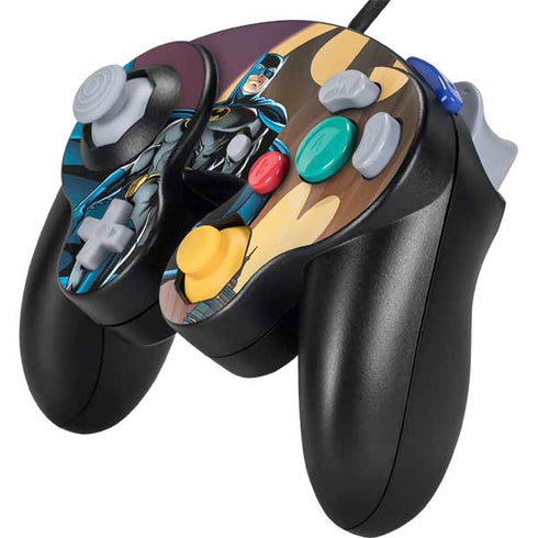 DC Comics Batman Action Pose 90's art Nintendo GameCube Controller Skin