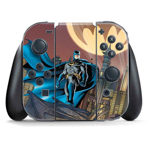 DC Comics Batman in the Sky Nintendo Switch (2017-2021) Joy-Con Controller Skin