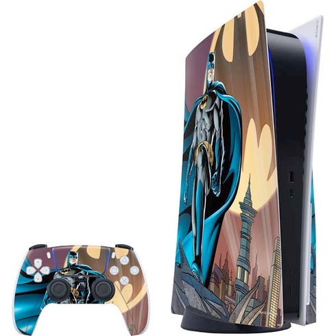 DC Comics Batman Action Pose 90's art PS5 Bundle Skin