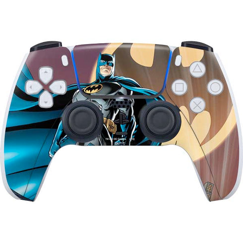 DC Comics Batman Action Pose 90's art PS5 Controller Skin
