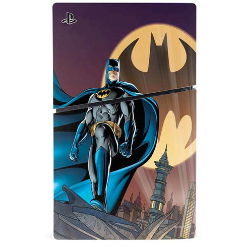 DC Comics Batman in the Sky PS5 Slim Digital Edition Bundle Skin
