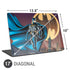 DC Comics Batman Action Pose 90's art Universal Laptop 17in (13.8 x 10in) Skin
