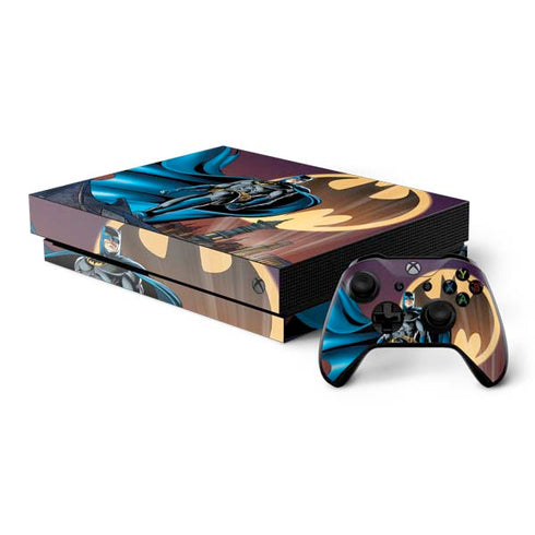 DC Comics Batman Action Pose 90's art Xbox One X Bundle Skin