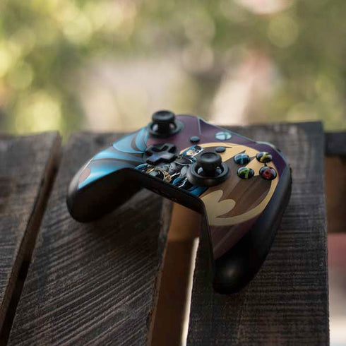 DC Comics Batman Action Pose 90's art Xbox One X Controller Skin