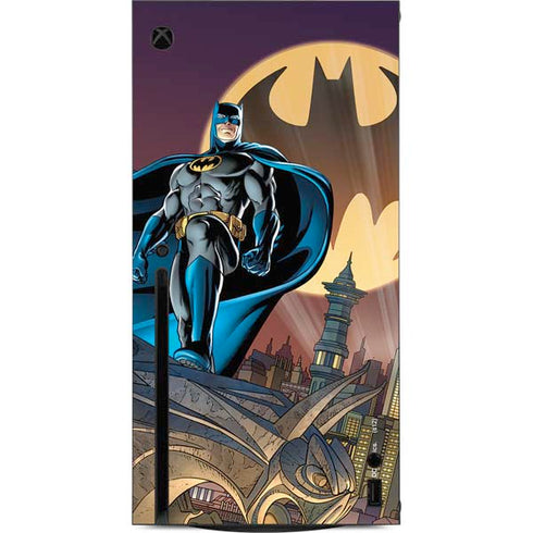 DC Comics Batman Action Pose 90's art Xbox Series X Console Skin