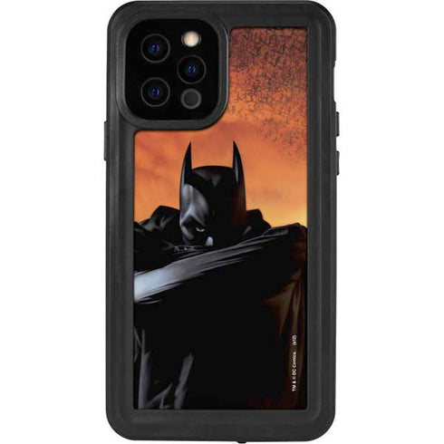 DC Comics Batman Begins Art iPhone 12 Pro Waterproof Case