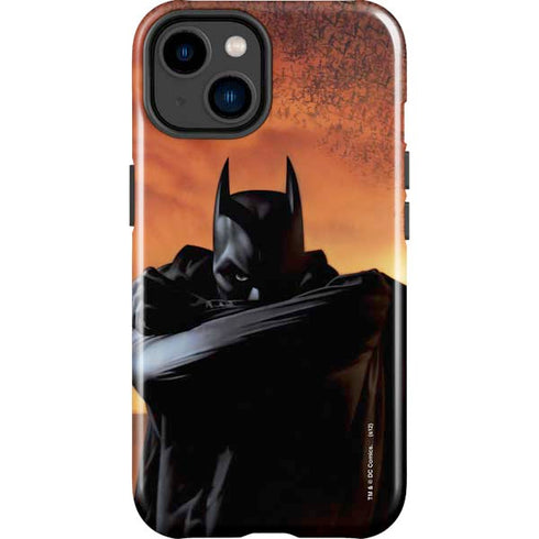 DC Comics Batman Begins Art iPhone 14 Plus Impact Case