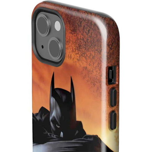 DC Comics Batman Begins Art iPhone 15 Plus Impact Case
