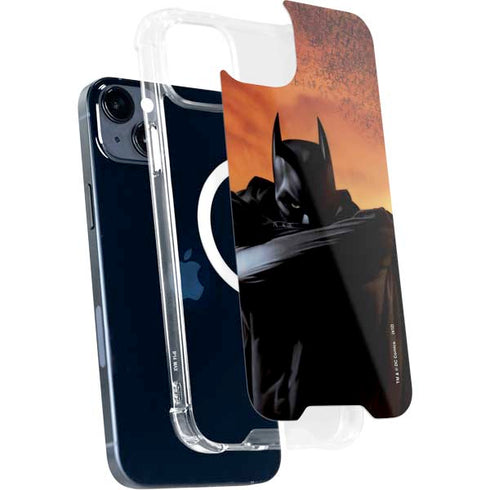 DC Comics Batman Begins Art iPhone 14 Plus MagSafe Case