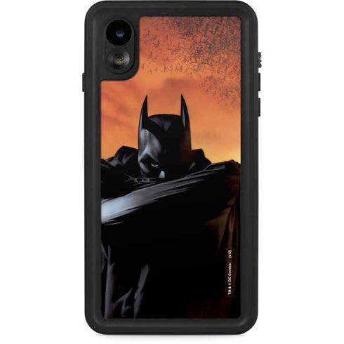 DC Comics Batman Begins Art iPhone XR Waterproof Case