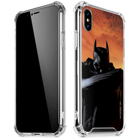 DC Comics Batman Begins Art iPhone XS Max Clear Case