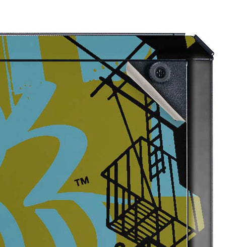 DC Comics Batman Poster Abstract Cooler Master MasterBox Q300L Mini Tower Skin