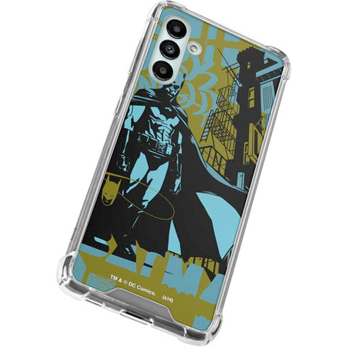 DC Comics Batman Poster Abstract Galaxy A13 5G Clear Case