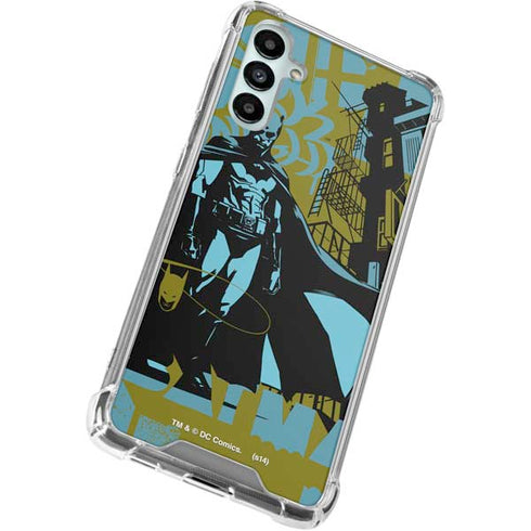 DC Comics Batman Poster Abstract Galaxy A15 5G Clear Case
