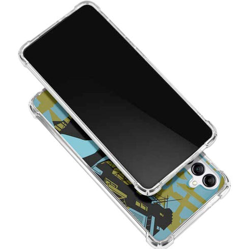 DC Comics Batman Poster Abstract Galaxy A15 5G Clear Case