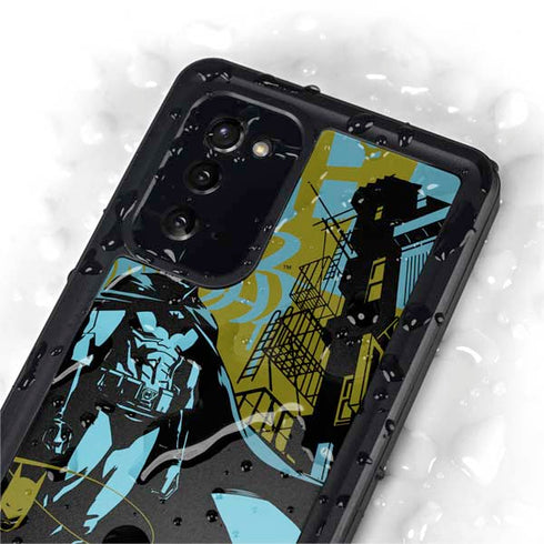 DC Comics Batman Poster Abstract Galaxy Note20 5G Waterproof Case