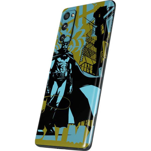 DC Comics Batman Poster Abstract Galaxy S20 Fan Edition Skin