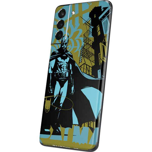 DC Comics Batman Poster Abstract Galaxy S21 5G Skin