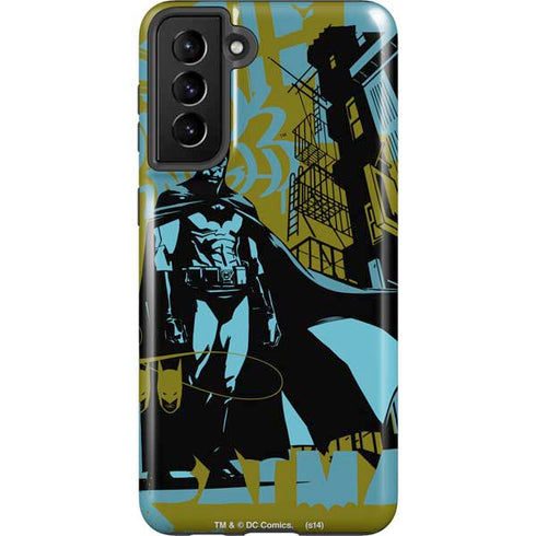 DC Comics Batman Poster Abstract Galaxy S21 Plus 5G Pro Case
