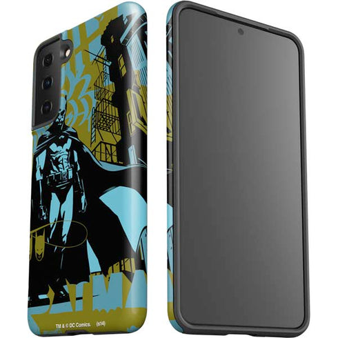 DC Comics Batman Poster Abstract Galaxy S21 Plus 5G Pro Case