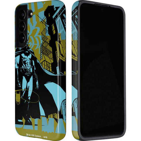 DC Comics Batman Poster Abstract Galaxy S22 Plus Pro Case