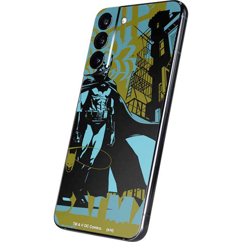 DC Comics Batman Poster Abstract Galaxy S22 Plus Skin