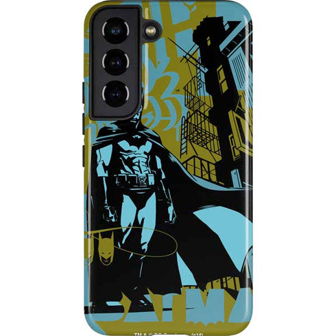 DC Comics Batman Poster Abstract Galaxy S22 Pro Case