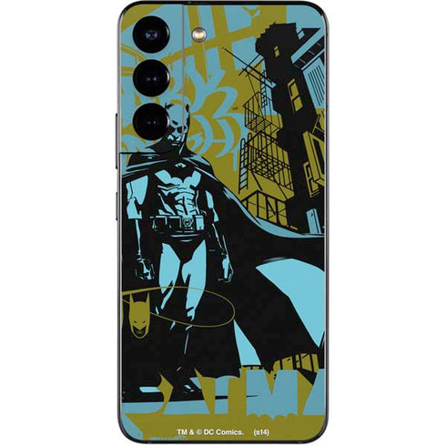 DC Comics Batman Poster Abstract Galaxy S22 Skin