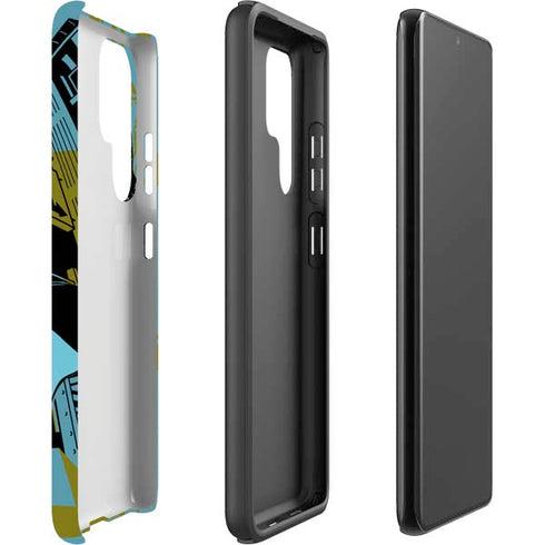 DC Comics Batman Poster Abstract Galaxy S22 Ultra Pro Case