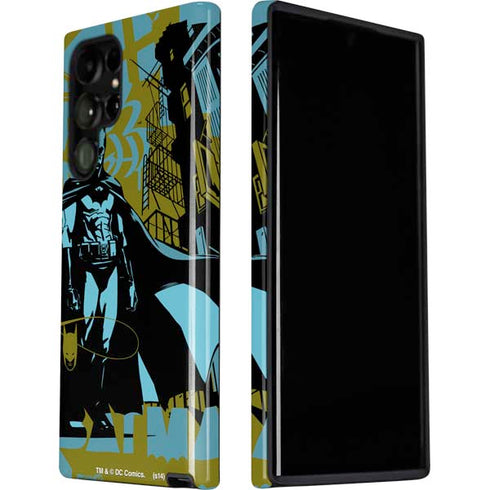 DC Comics Batman Poster Abstract Galaxy S22 Ultra Pro Case
