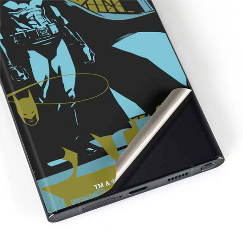 DC Comics Batman Poster Abstract Galaxy S22 Ultra Skin