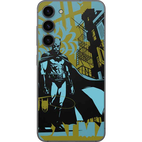 DC Comics Batman Poster Abstract Galaxy S23 Plus Skin