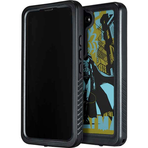 DC Comics Batman Poster Abstract Galaxy S23 Plus Waterproof Case