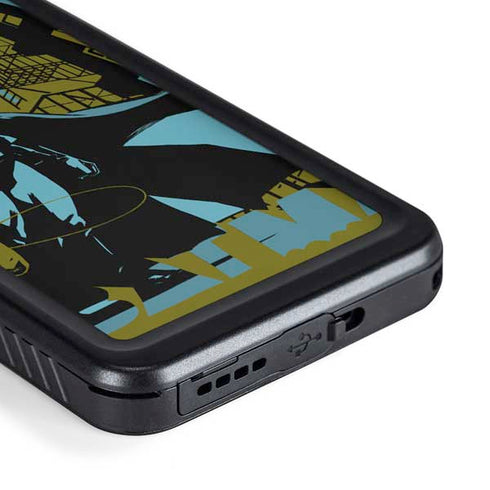 DC Comics Batman Poster Abstract Galaxy S23 Plus Waterproof Case